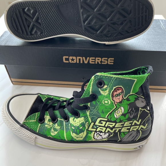 Converse Chuck Taylor DC comic green lantern - Picture 3 of 6